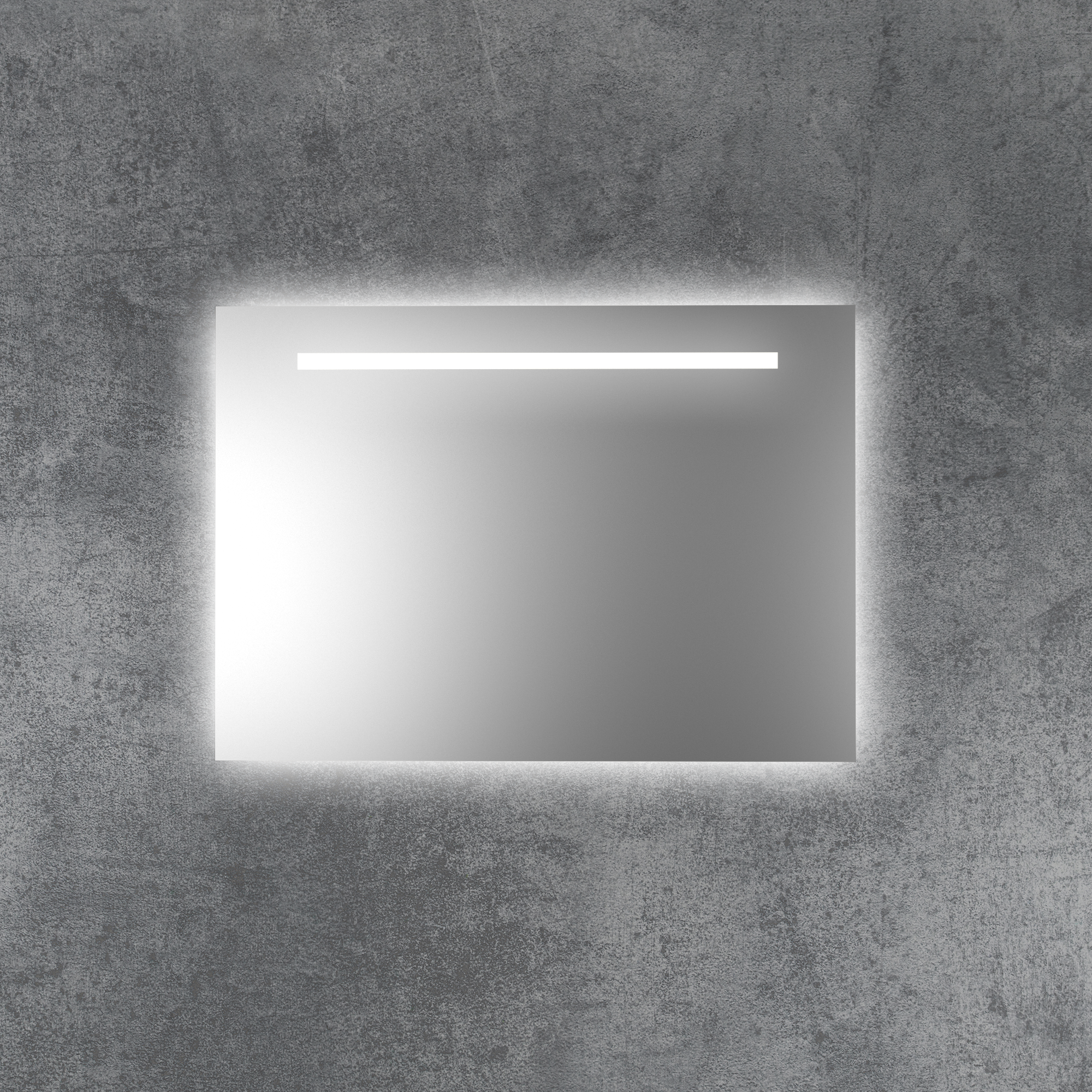 Espejo led retroiluminado Teseo 60X80 cm alta luminosidad